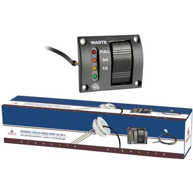 Seatec Pumpepanel indikater 15/55cm tank 12/24v