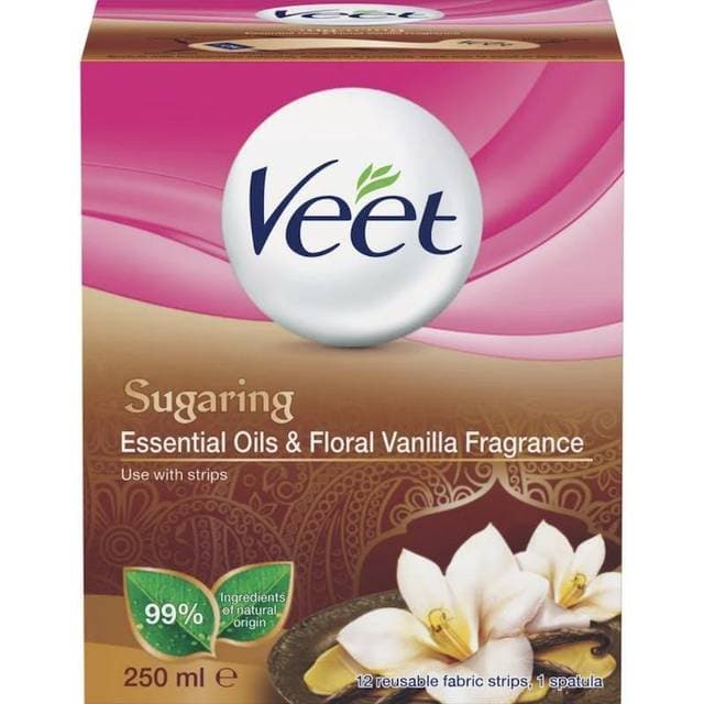 Veet Sugaring Essential Oils & Floral Vanilla 250ml