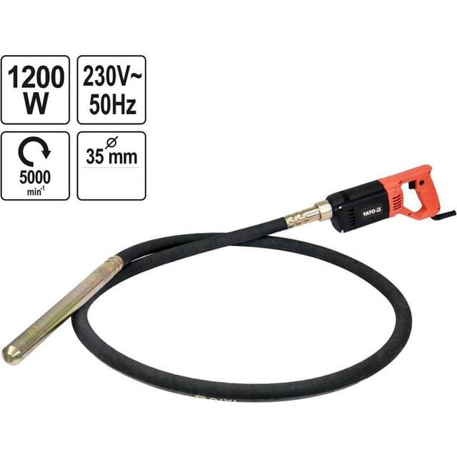 YATO YT-82600 1200W Elektrisk Cemente Mixer