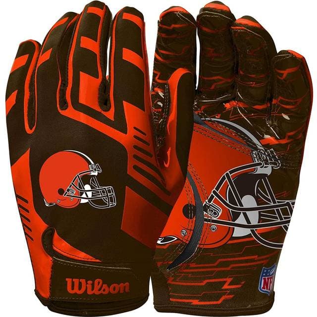 Wilson NFL Stretch Fit Cleveland Browns - Brown/Orange