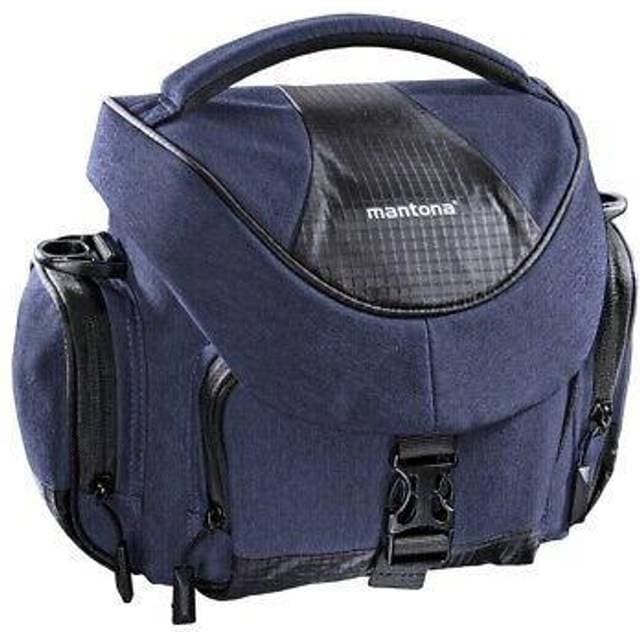 Mantona Premium Camerabag Blue