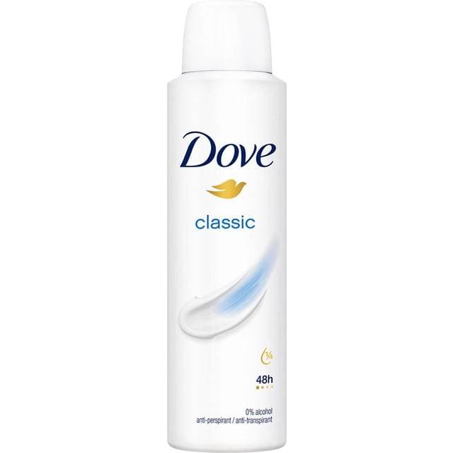 Dove Anti-Perspirant Deodorant Spray Classic 150 ml 150ml 3-pak