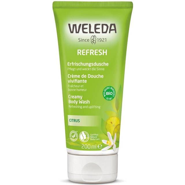 Weleda Refreshing Body Wash Citrus 200ml 2-pak