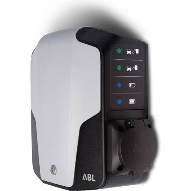 DEFA eRange Uno Ladeboks med T2-uttak 7.4 kW 1-faset