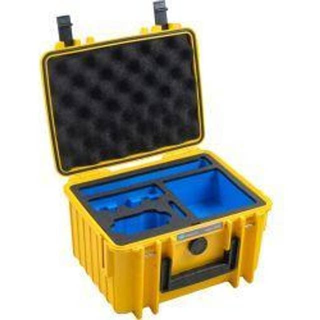 B&W International Cases Type 2000 For DJI Osmo Action 3 Yellow