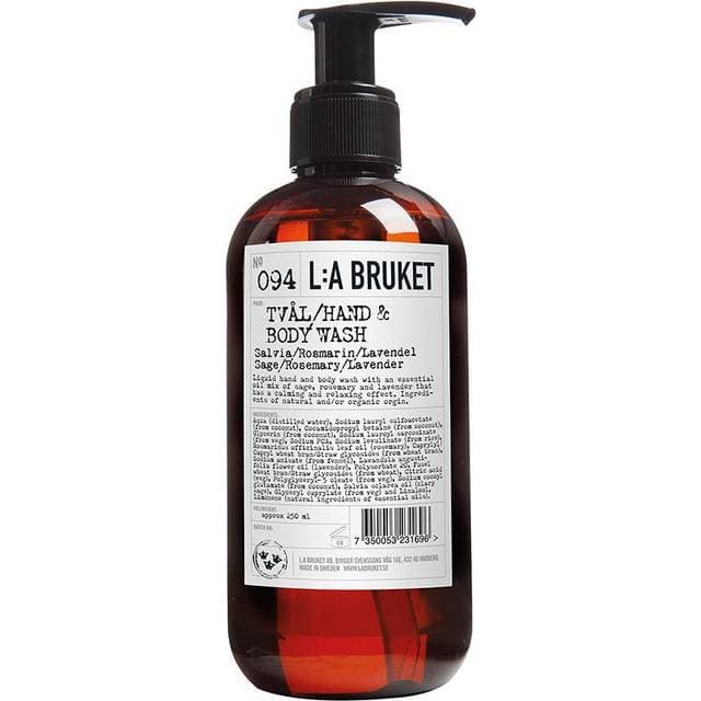 L:A Bruket 094 Hånd & Kropssæbe Sage Rosemary Lavendel 250ml
