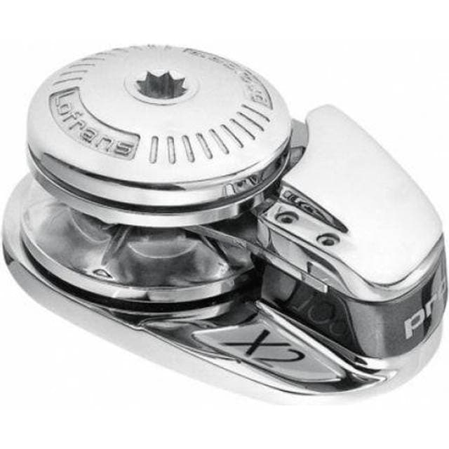 Lofrans ankerspil x2 krom 12v 1000w lav, 10mm kæde din 766