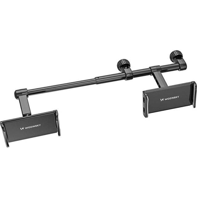 Wozinsky Dual Car Mount Til Bilens Nakkestøtte Max Størrelse: 125 205mm Sort