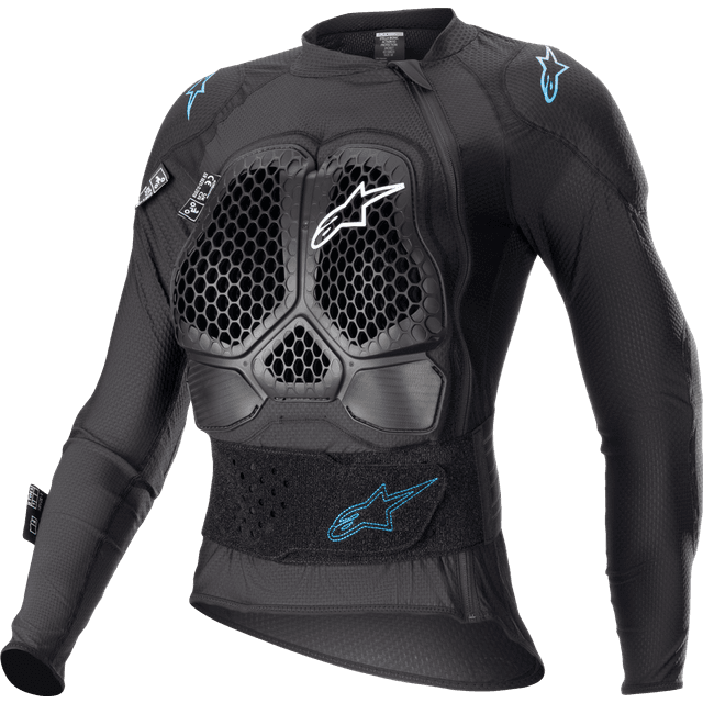 Alpinestars Fuldbrynje Stella Bionic Action V2 Dame, Sort/Cyan Dame