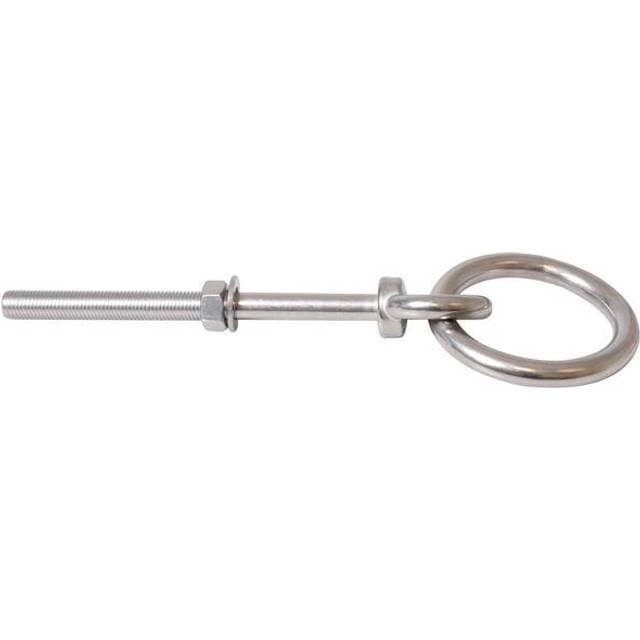 Seatec Fortøjringsbolt med Ring AISI 316 Rustfri Stål, Ø:16x260mm