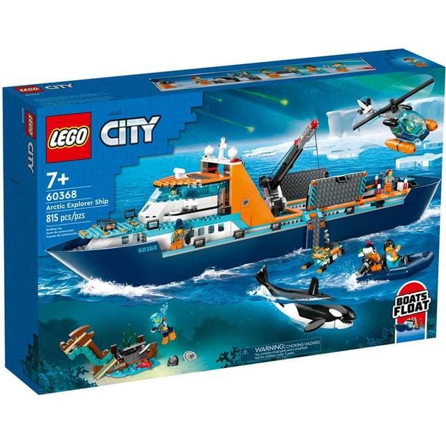 LEGO City Polarudforskningsskib 60368