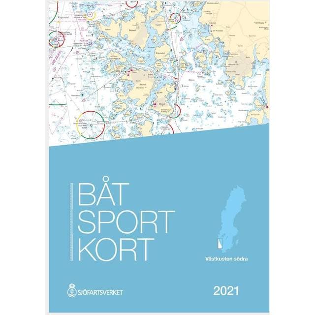 Sjöfartsverket Bådsportkort Vestkysten Kullen