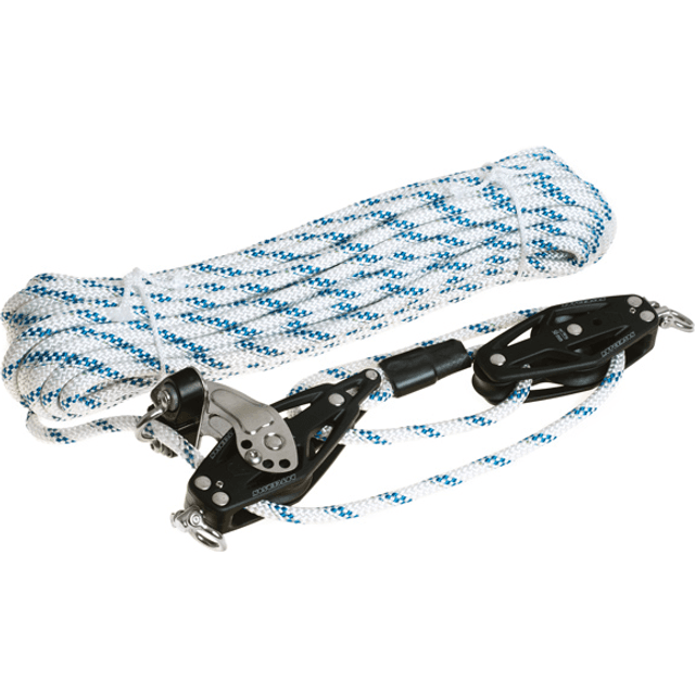 Rutgerson Rutgerson skødesystem 4:1 50mm blokke, Ø 8mm