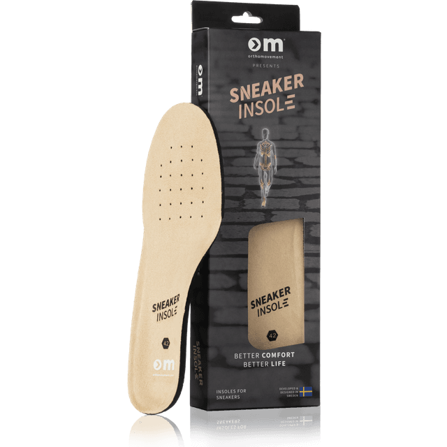 Ortho Movement Sneaker Insole, indlægssål til sneakers Brun