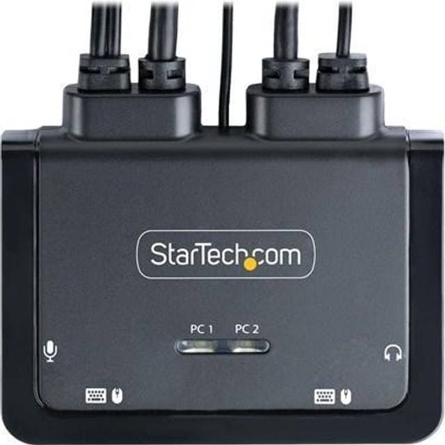 StarTech 2-Port Hybrid KVM Switch