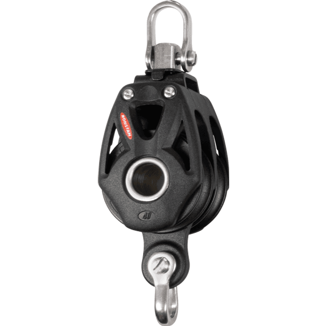 Ronstan dobbelt med svirvel/hundvot serie 40, 10 mm