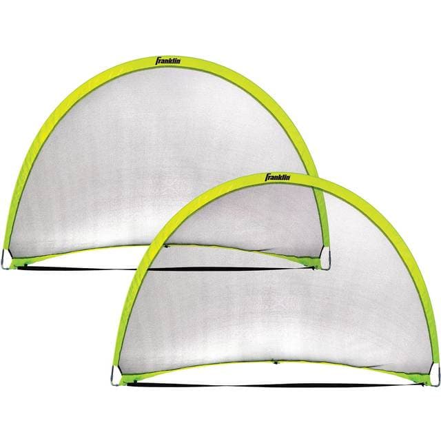Franklin Sports Pop-Up Dome Shaped Goal 6' x 4' x 3' Yellow