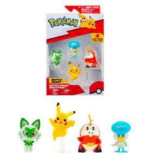 Jazwares Pokémon Gen IX Battle Figure Set Figure 4-Pack
