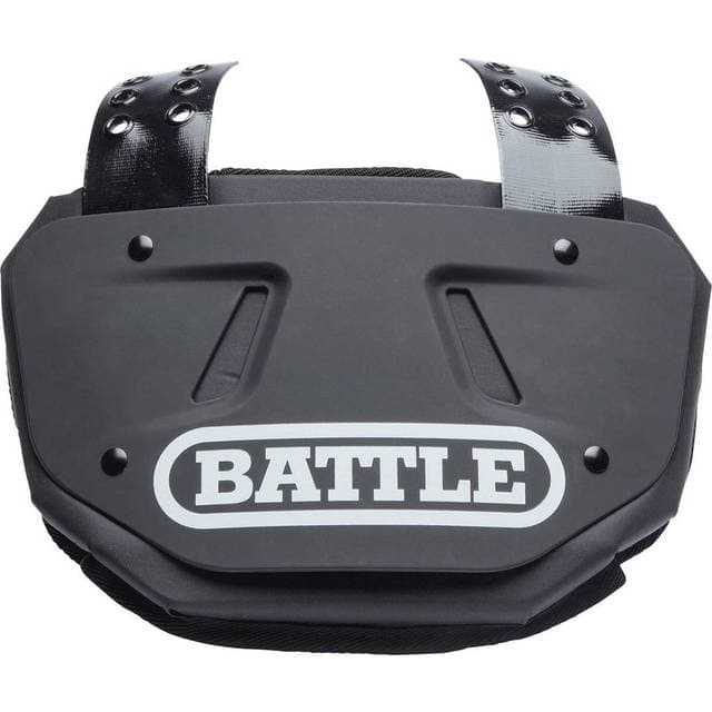 Battle Football Back Plate - Black