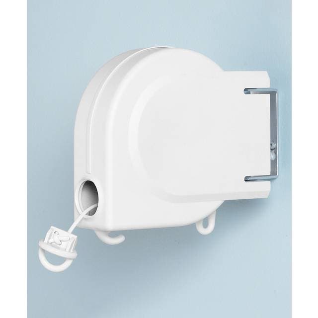 Whitmor Retractable Clothesline Rack 40 Feet - White