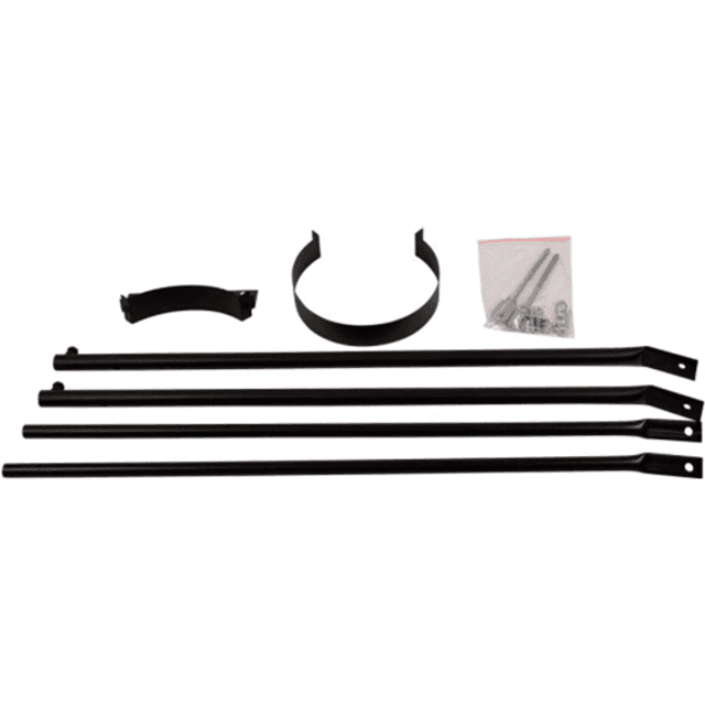 VARDE Ovne Tagstyr 2-ben teleskop, sort, 0-50° 100232