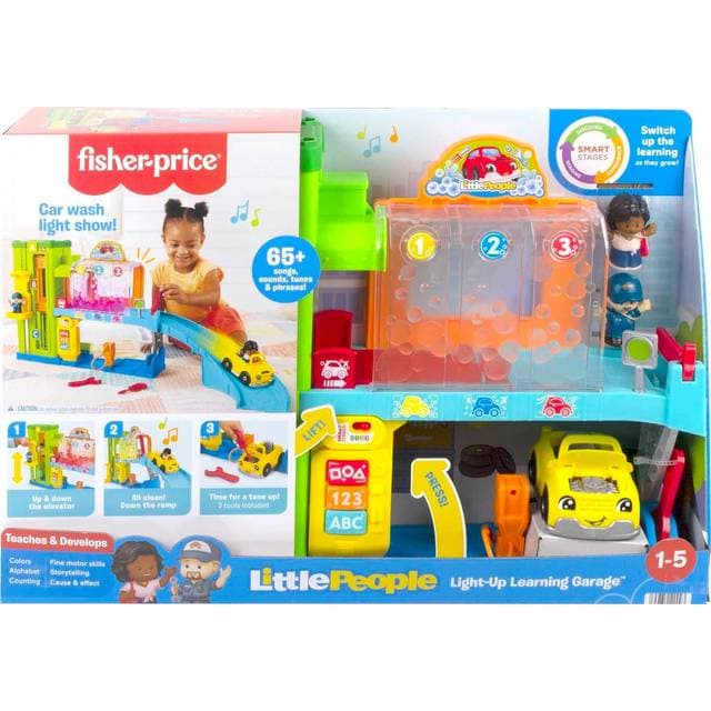 Fisher-Price Little People Light Up Learning Garage