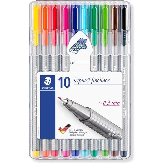 Staedtler Triplus Fineliner 334 0.3mm 10-pack