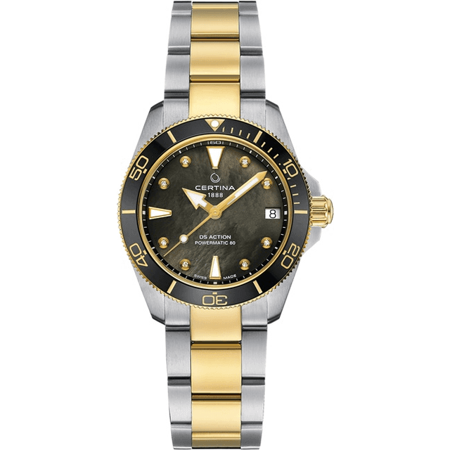 Certina DS Action Lady dameur gulddoublé 34,5mm 30bar