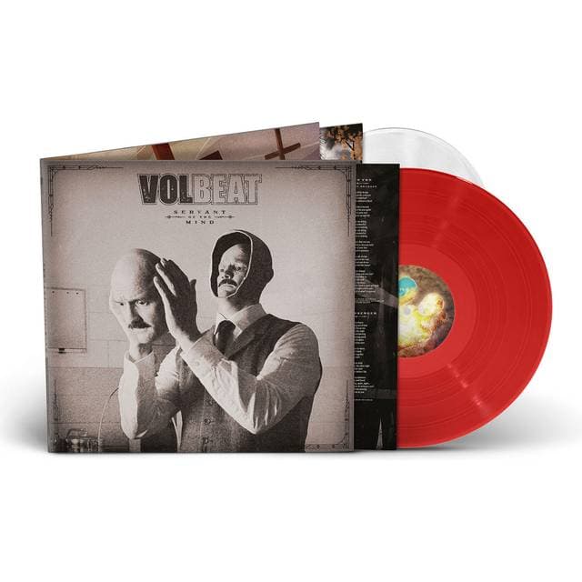 Servant of the Mind Red/White Volbeat (Vinyl)