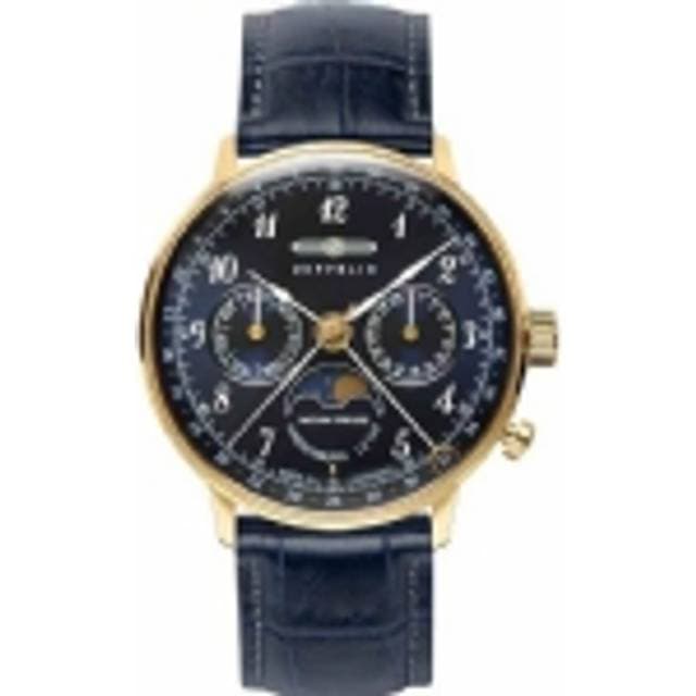 Zeppelin 7039-2 Hindenburg LZ129 Moonphase Watch 36mm