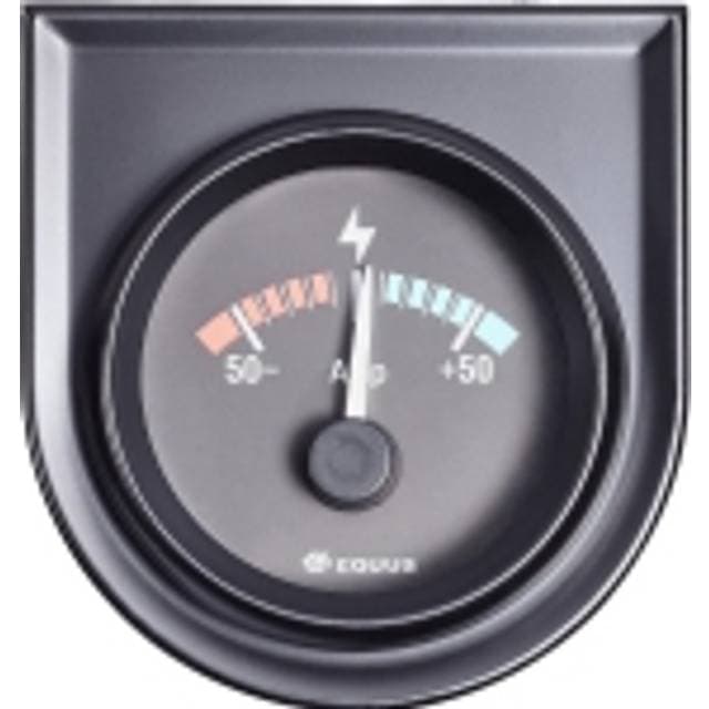 Equus 842052 Bil indbygningsinstrument Amperemeter måleområde