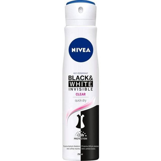 Beiersdorf AG Invisible Black and White Clear Antiperspirant 150 ml 150ml