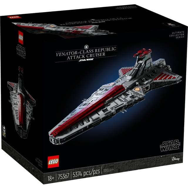 LEGO Star Wars Republikkens angrebsskib af Venator-klassen 75367