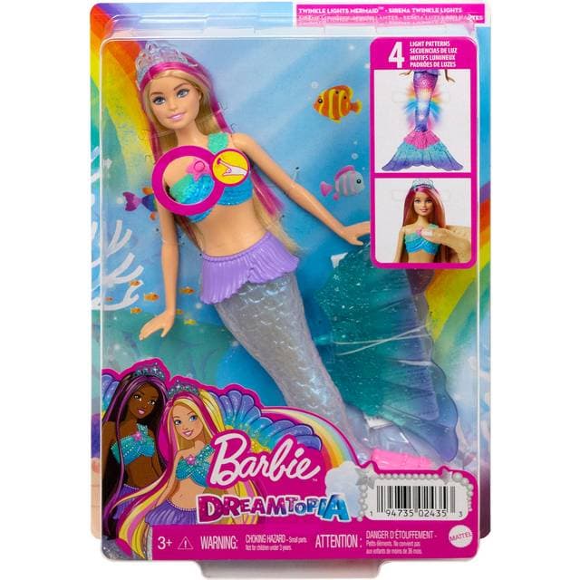 Barbie Dreamtopia Twinkle Lights Mermaid Doll