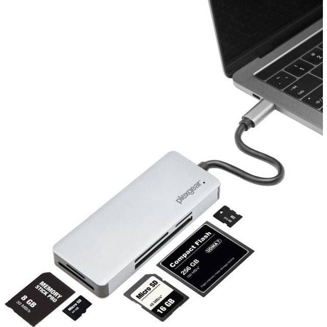 Plexgear USB-C Kortlæser