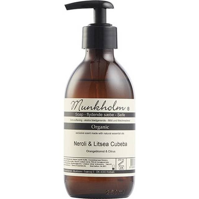 Munkholm øko håndsæbe Neroli & Litsea cubeba 250ml