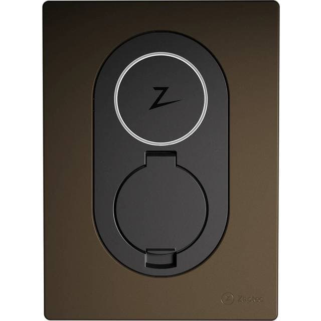 Zaptec GO LADESTATIONS FRONTPANEL, WOOD BROWN 3-faset