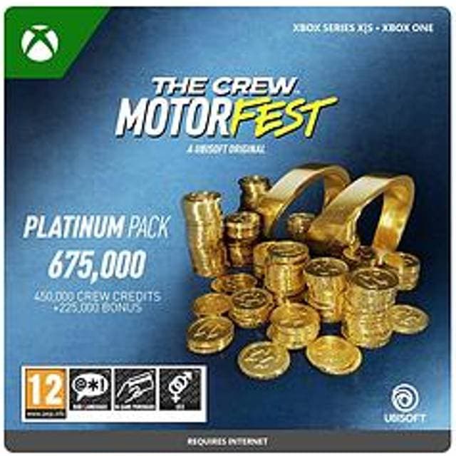 Crew Motorfest Platinpakke 675.000 Credits