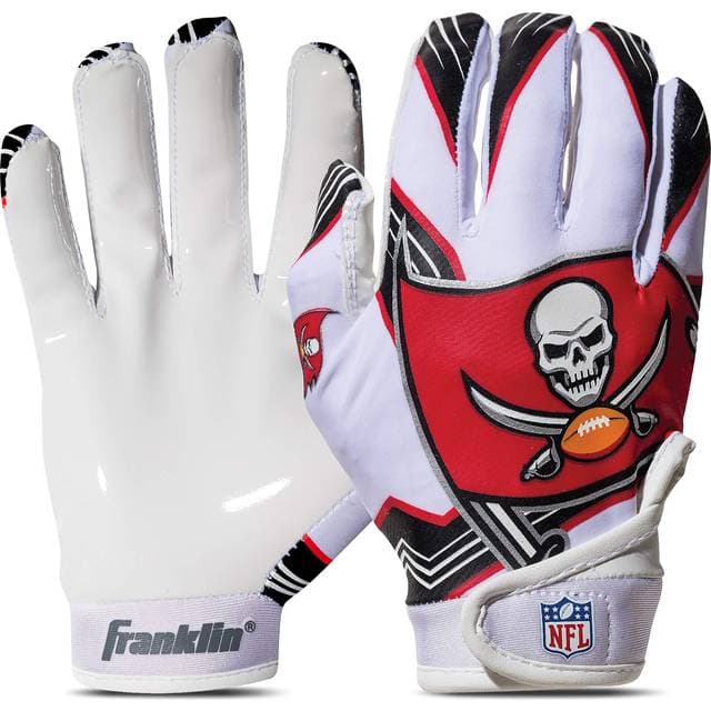 Franklin Sports Tampa Bay Buccaneers Youth NFL Football Receiver Gloves