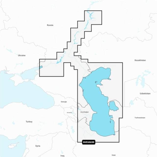 Garmin Kaspiske Hav og nedre Volga – søkort