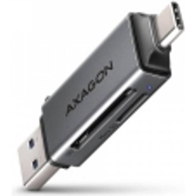 Axagon CRE-DAC USB-C USB-A 5 Gbps Mini Card Reader