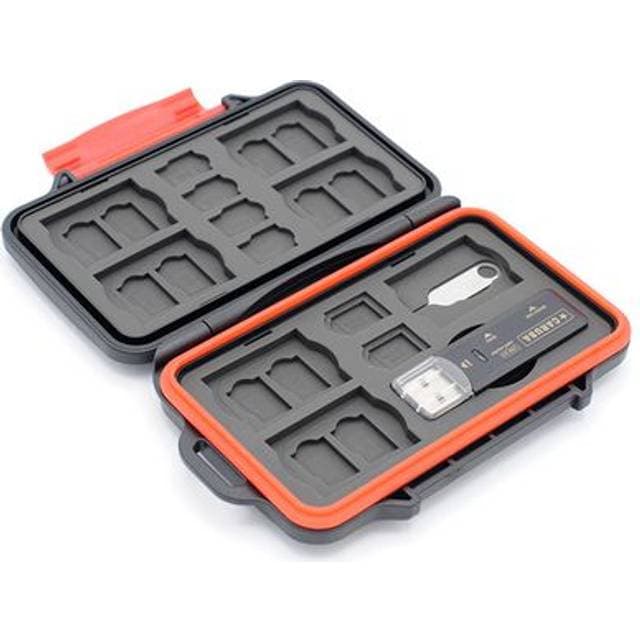 Caruba Caruba Multi Card Case MCC-7 inkl. USB 3.0 Kartenlesegerät
