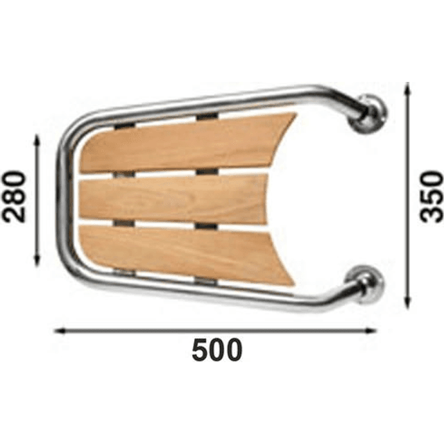 Båtsystem Stævnsplatform til Motorbåd, 500mm