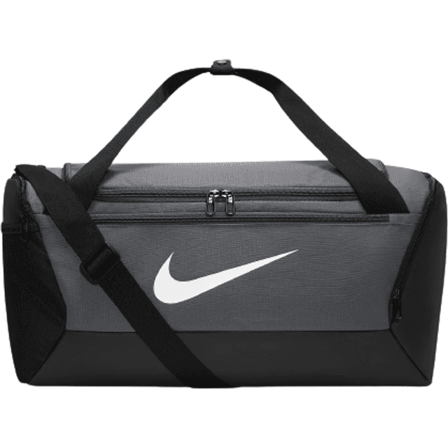 Nike Brasilia 9.5 Small Duffel Bag - Iron Grey/Black/White
