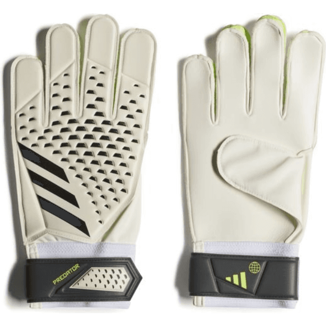 adidas Gloves Predator Training Crazyrush - White/Lucid Lemon/Black