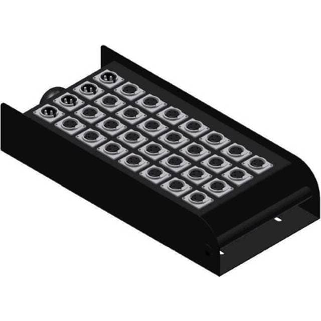 Procab stageboks 28 inputs 4 outputs