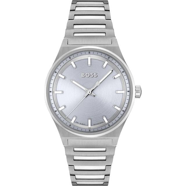 HUGO BOSS Link-bracelet watch with silver-tone
