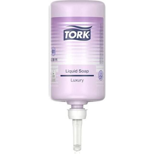 Tork Luksus Flydende Sæbe S1 Lilla 420911 1 Liter Set of 6 1000ml