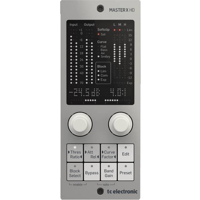 TC Electronic MASTER X HD Dynamics Processor Plug-In and Controller