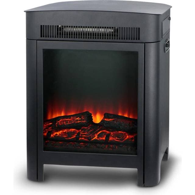 Alpina Elektrokamin Schwarz Metall 59 x 41 x 26 cm 1800 W